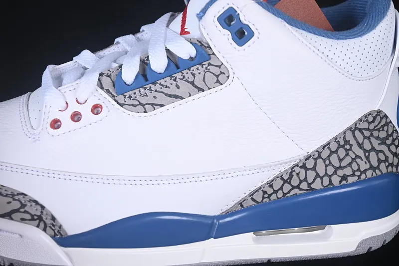 All categories Air Jordan Jordan series basketball shoes Air Jordan 3 foreign trade version Air Jordan 3 Retro "True Blue" AJ3 Joe 3 true blue color IF4396-104